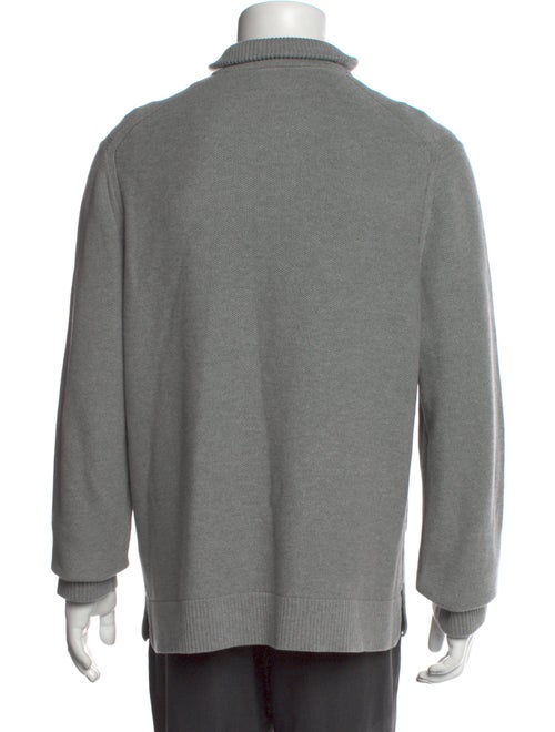 Theory Mock Neck Long Sleeve Cardigan