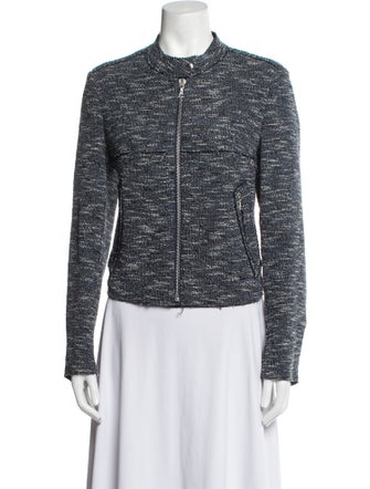 Theory Tweed Pattern Evening Jacket