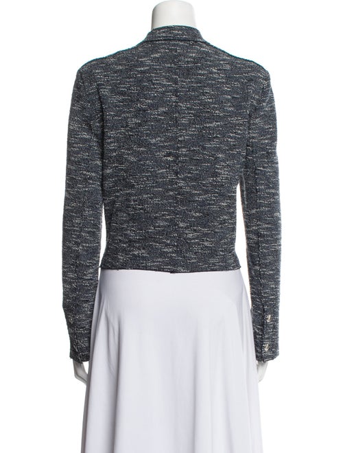 Theory Tweed Pattern Evening Jacket