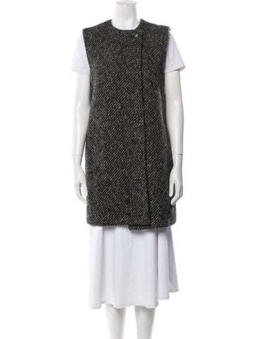 Theory Jackets Wool Vest Petite