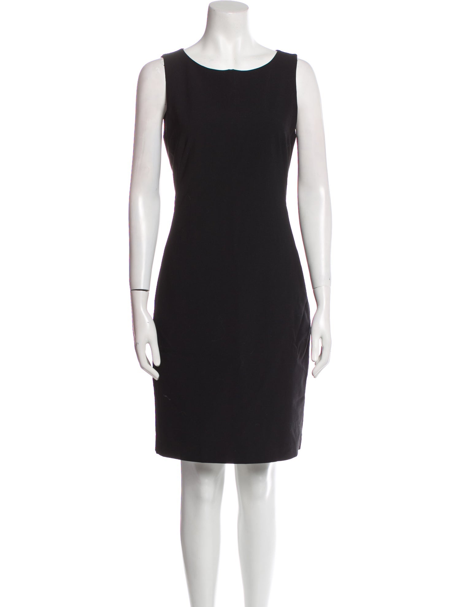 Theory Bateau Neckline Mini Dress