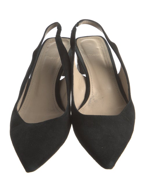 Theory Suede Slingback Pumps