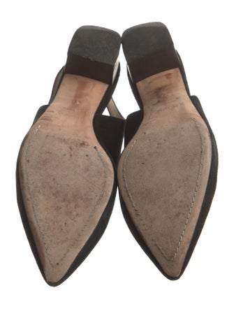 Theory Suede Slingback Pumps