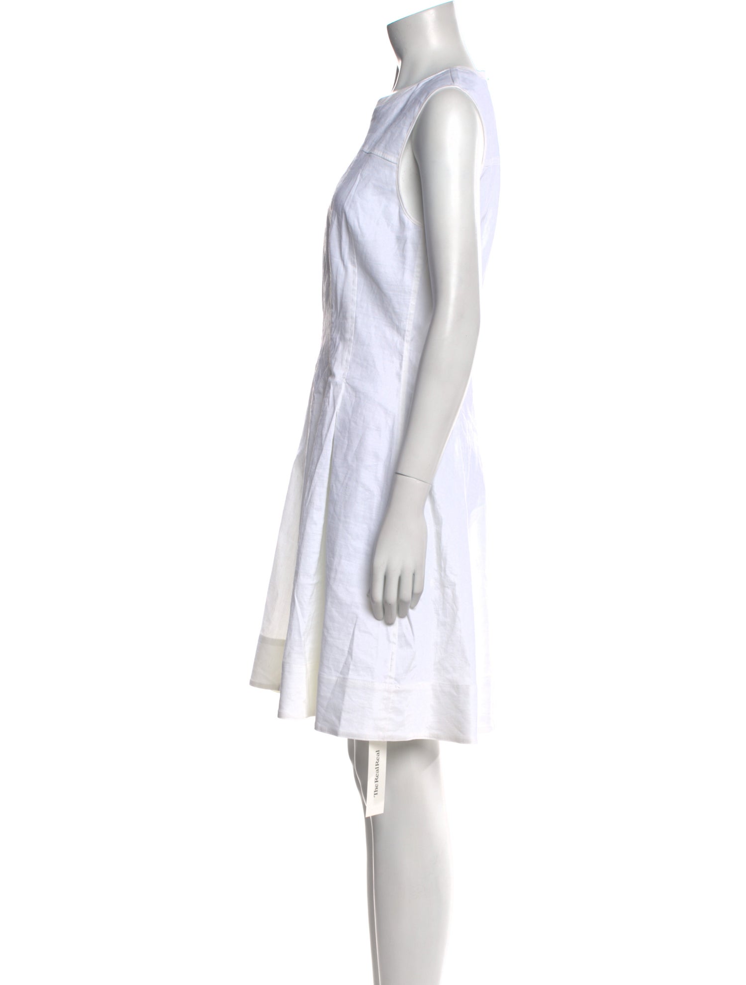 Theory Linen Knee-Length Dress