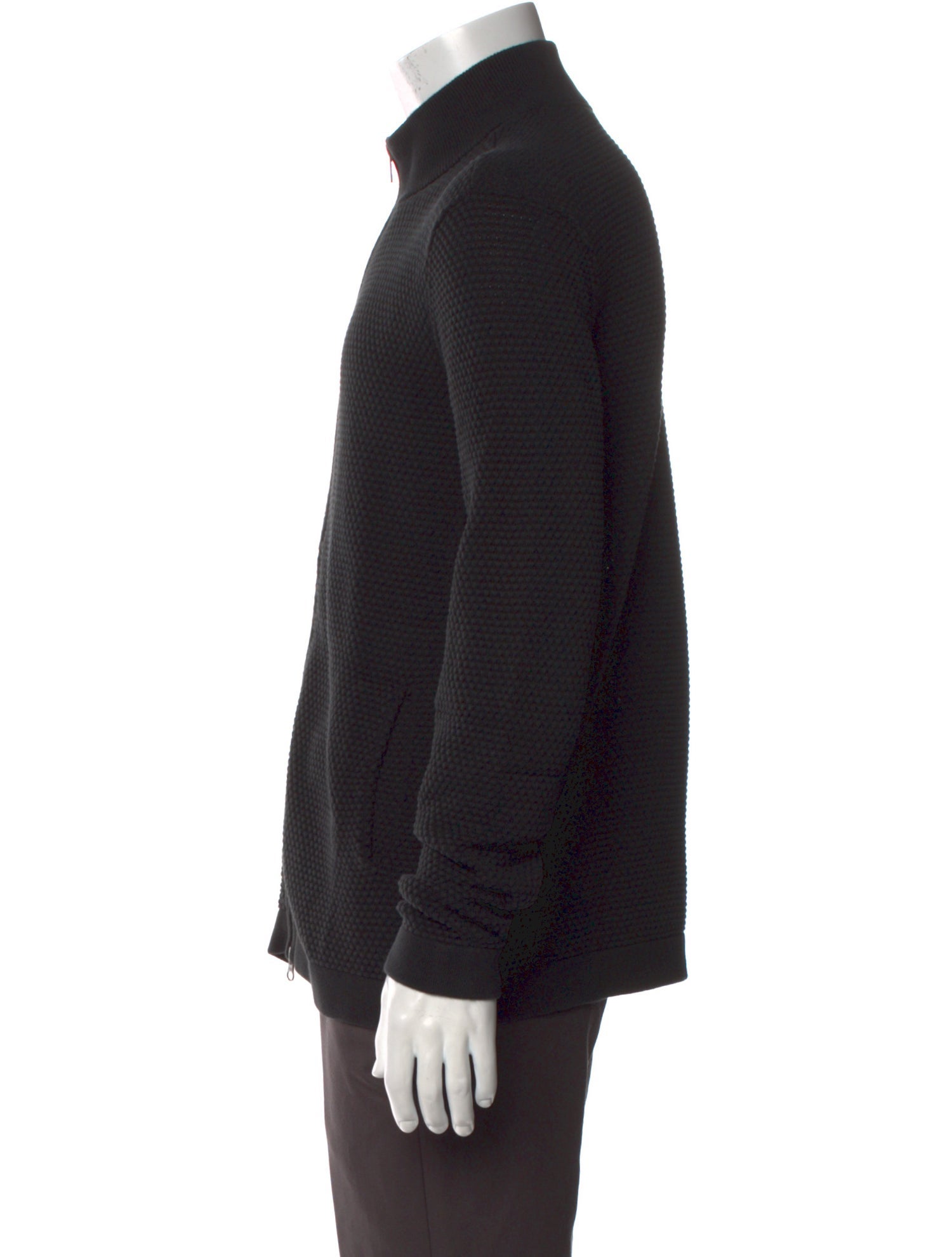 Theory Mock Neck Long Sleeve Sweatshirt