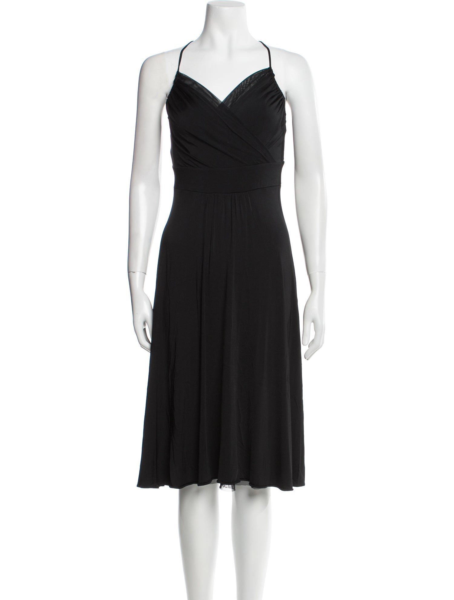 Theory V-Neck Knee-Length Dress