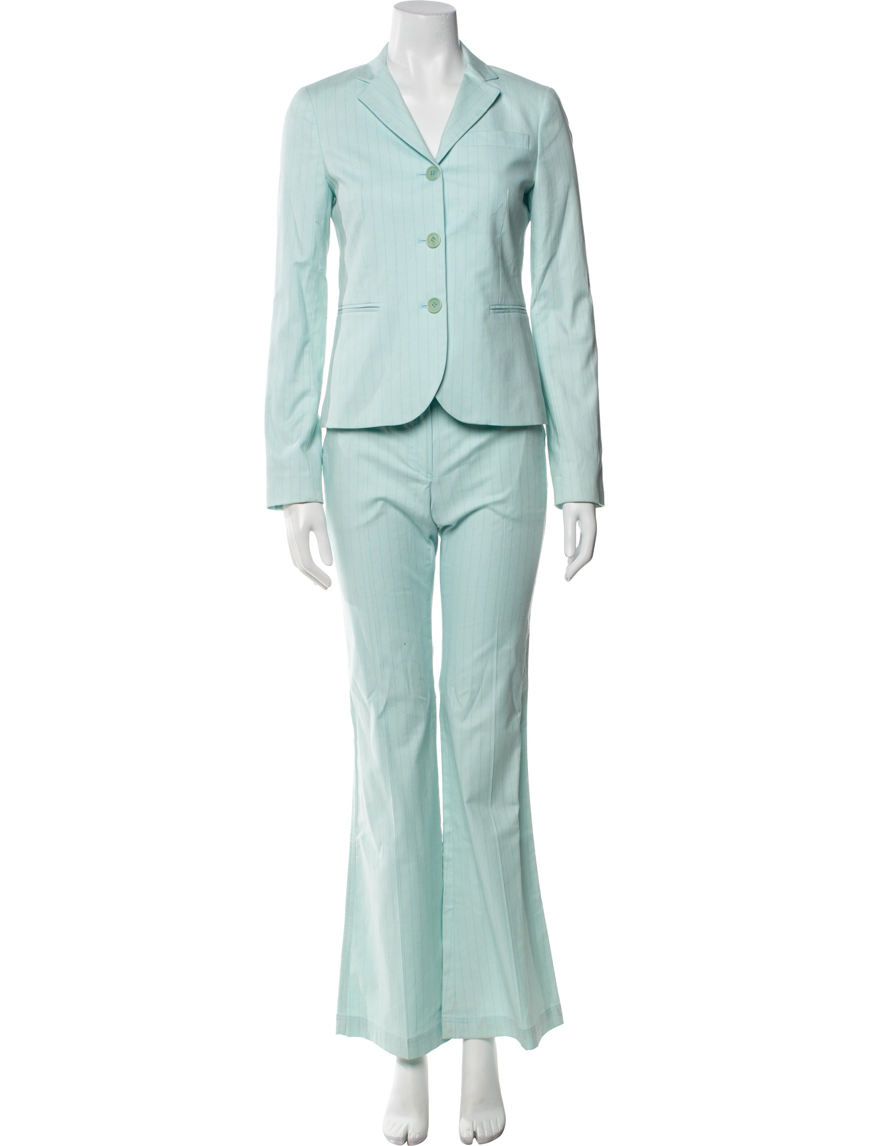 Theory Striped Pant Set