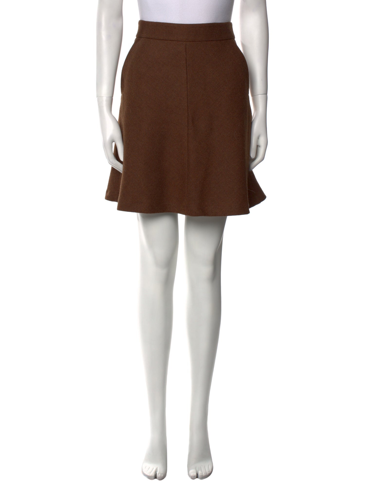 Theory Wool Mini Skirt