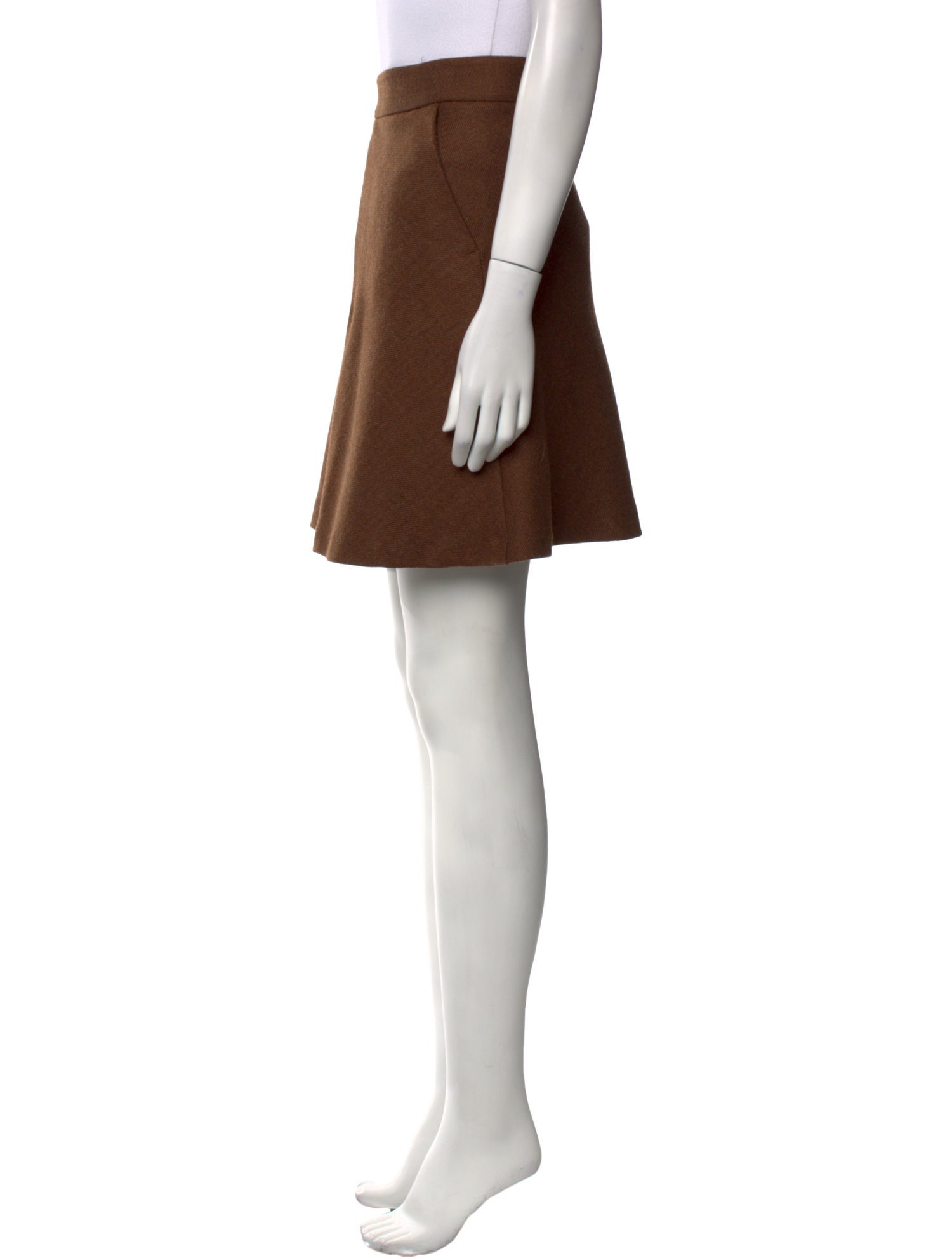 Theory Wool Mini Skirt