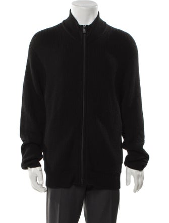 Theory Merino Wool Mock Neck Cardigan