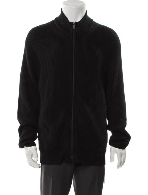 Theory Merino Wool Mock Neck Cardigan