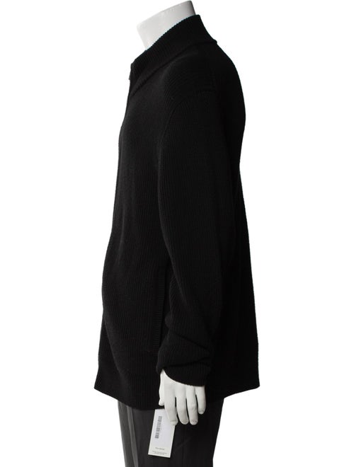 Theory Merino Wool Mock Neck Cardigan