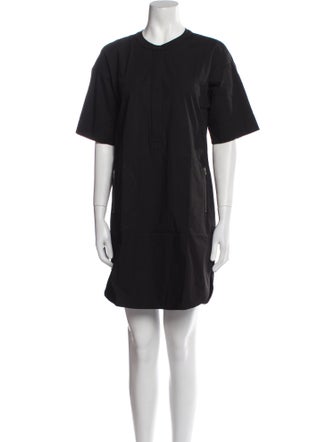 Theory Crew Neck Mini Dress