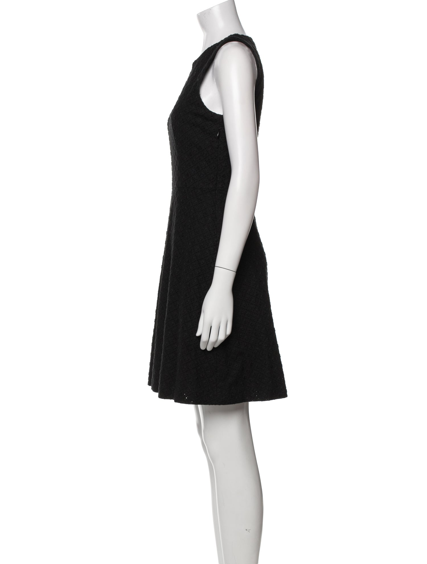 Theory V-Neck Mini Dress