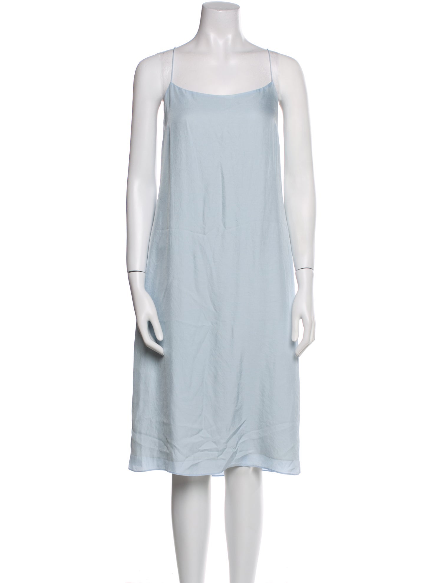 Theory Square Neckline Midi Length Dress