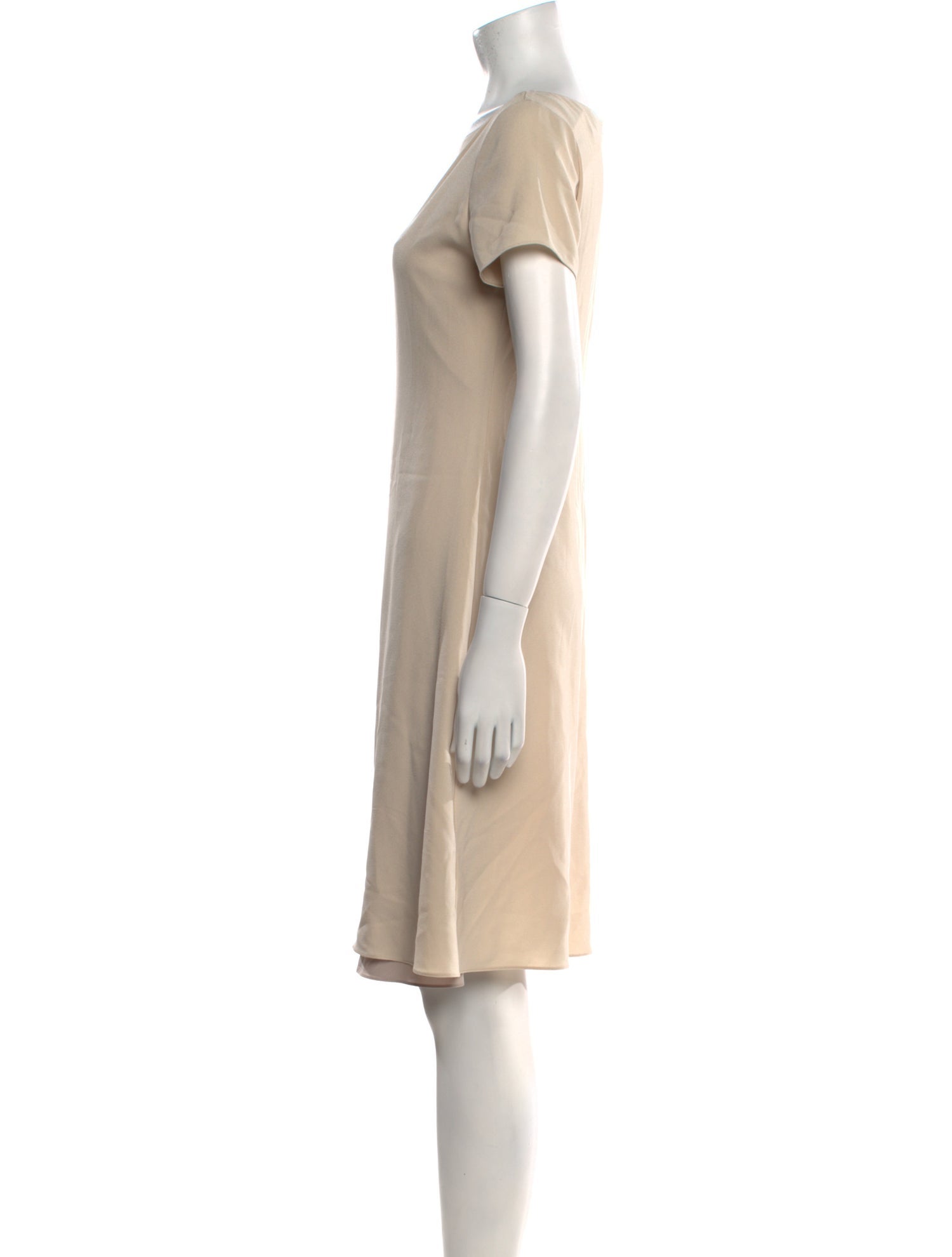 Theory Bateau Neckline Midi Length Dress