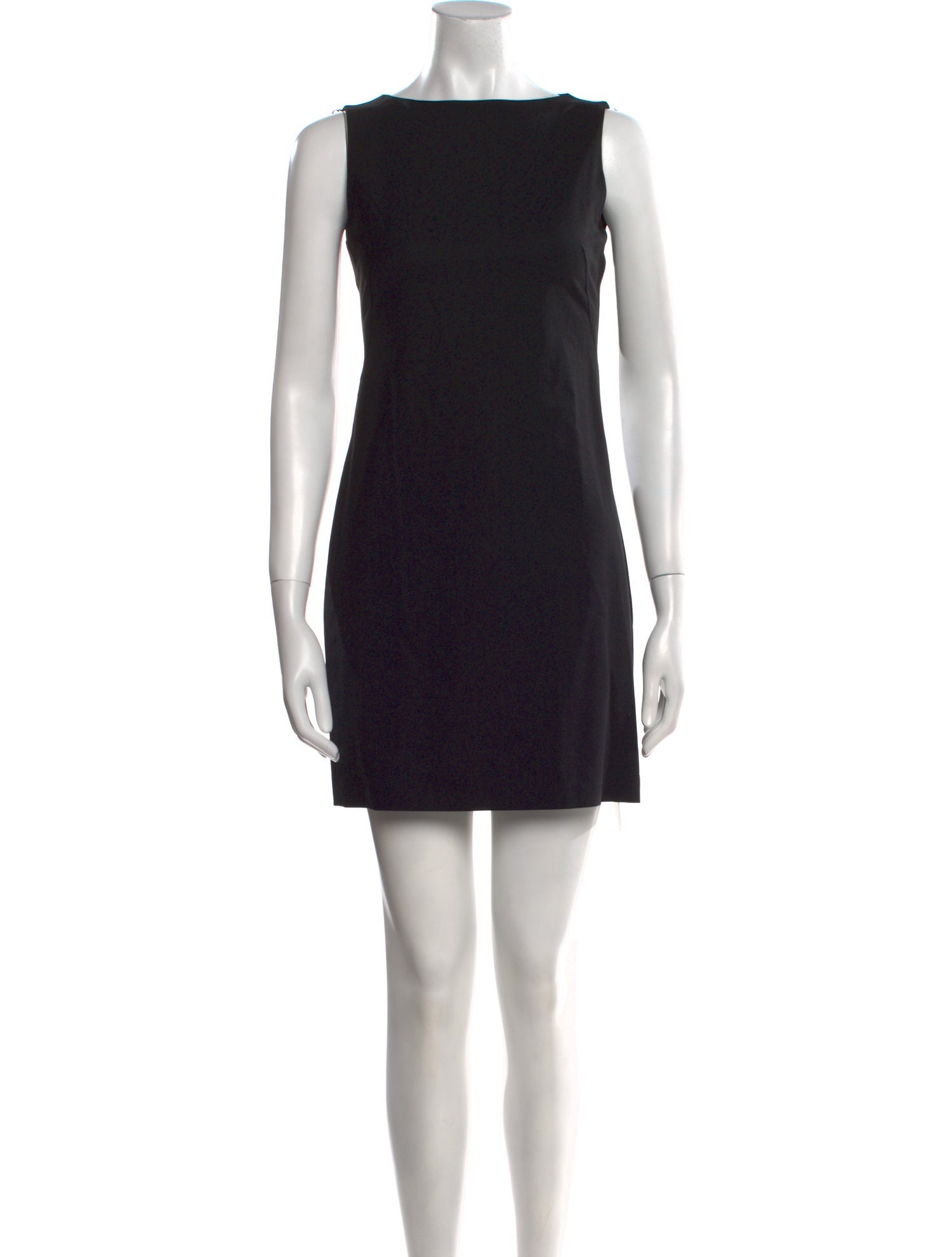 Theory Bateau Neckline Mini Dress