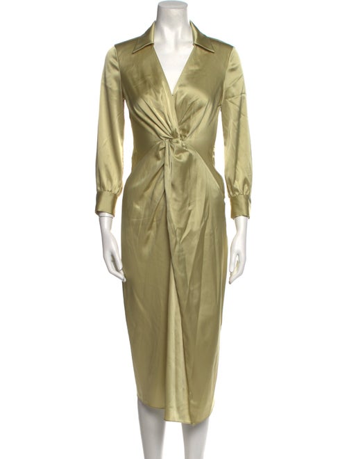 Theory V-Neck Long Dress