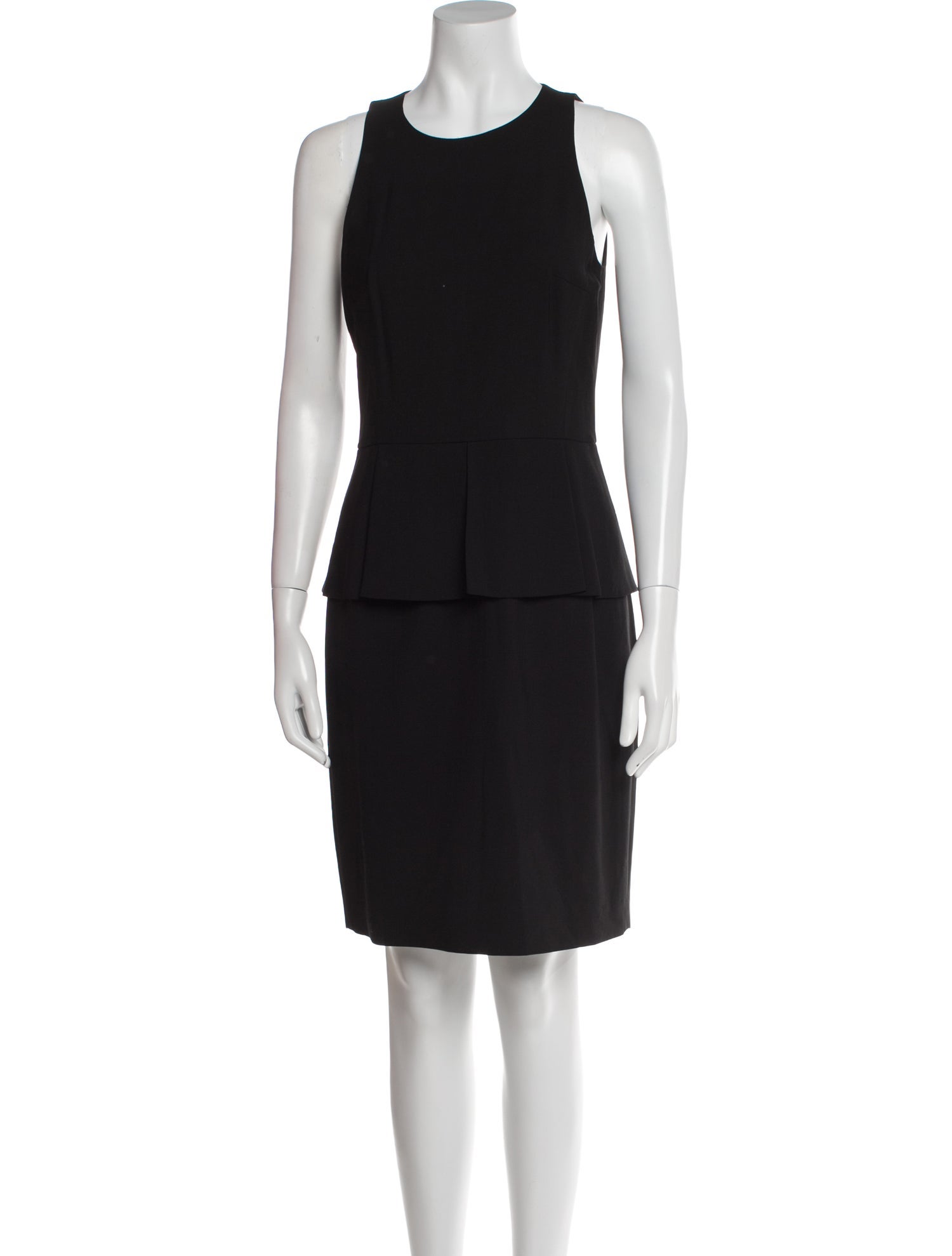 Theory Virgin Wool Knee-Length Dress