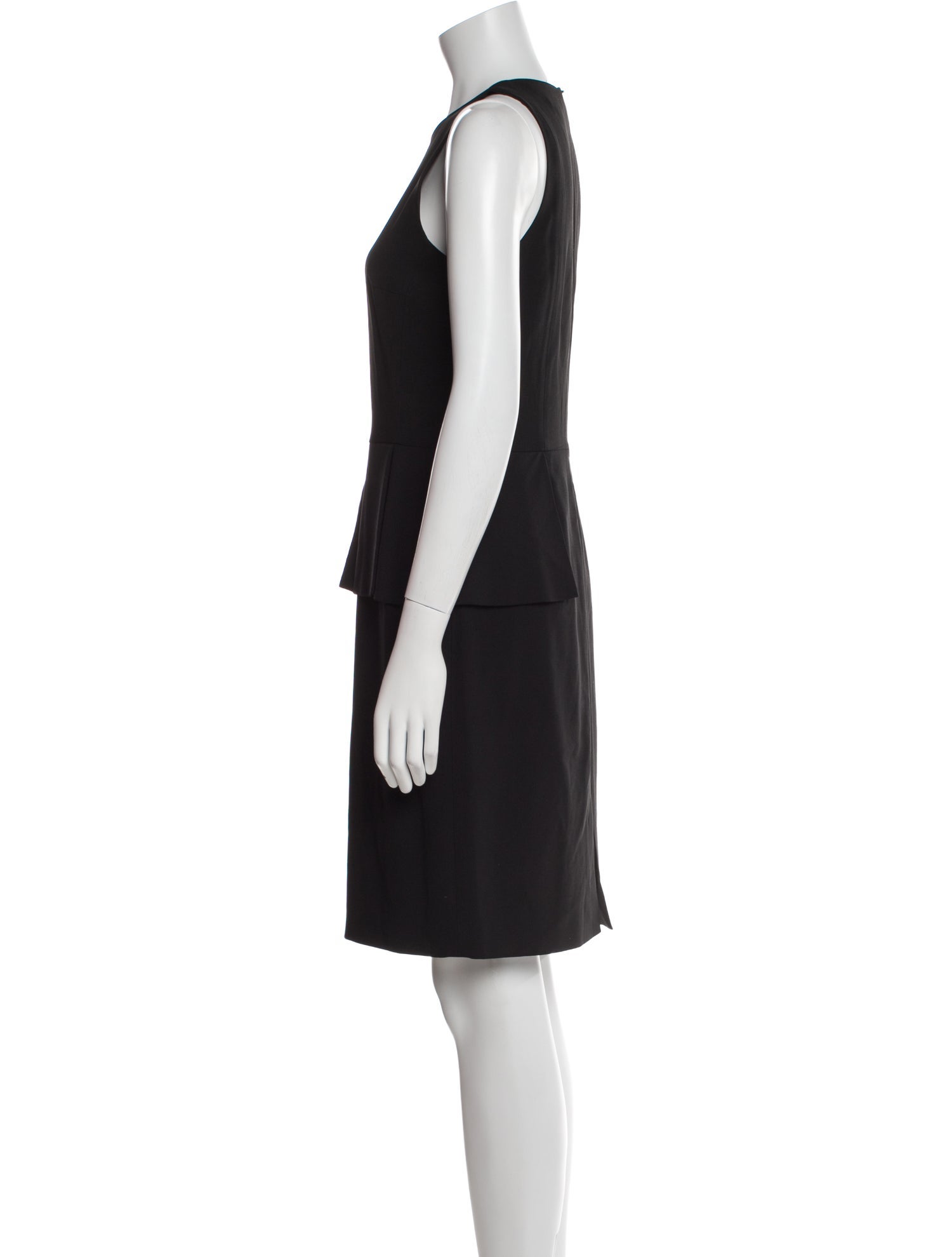 Theory Virgin Wool Knee-Length Dress