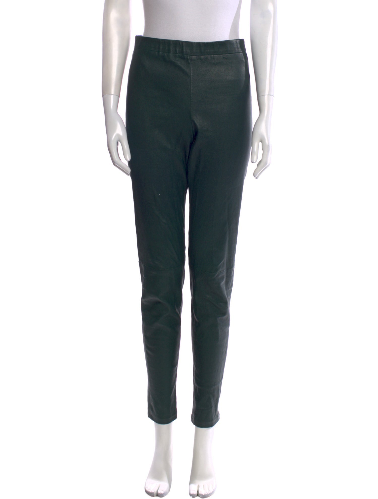 Theory Leather Skinny Leg Pants