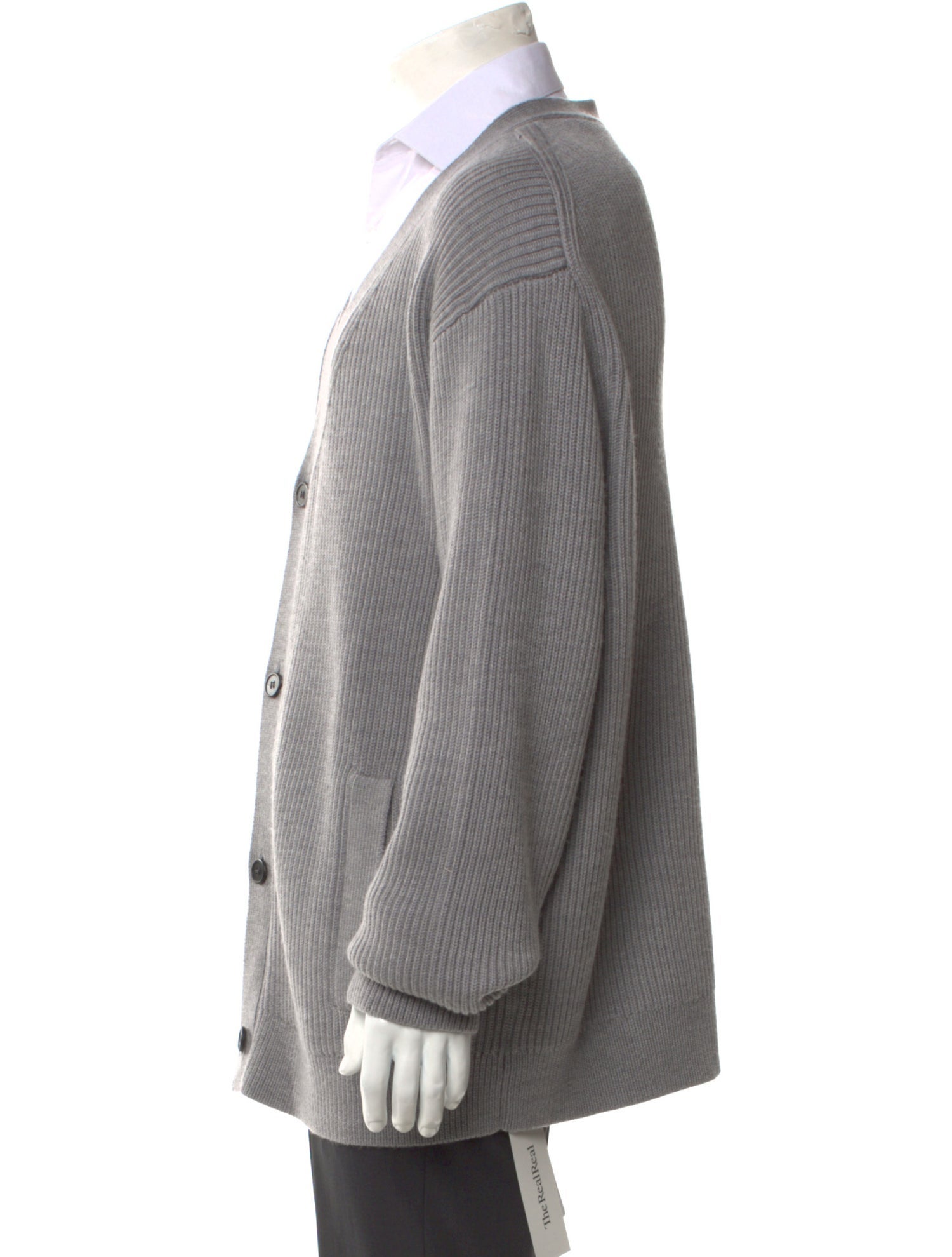 Theory Merino Wool V-Neck Cardigan