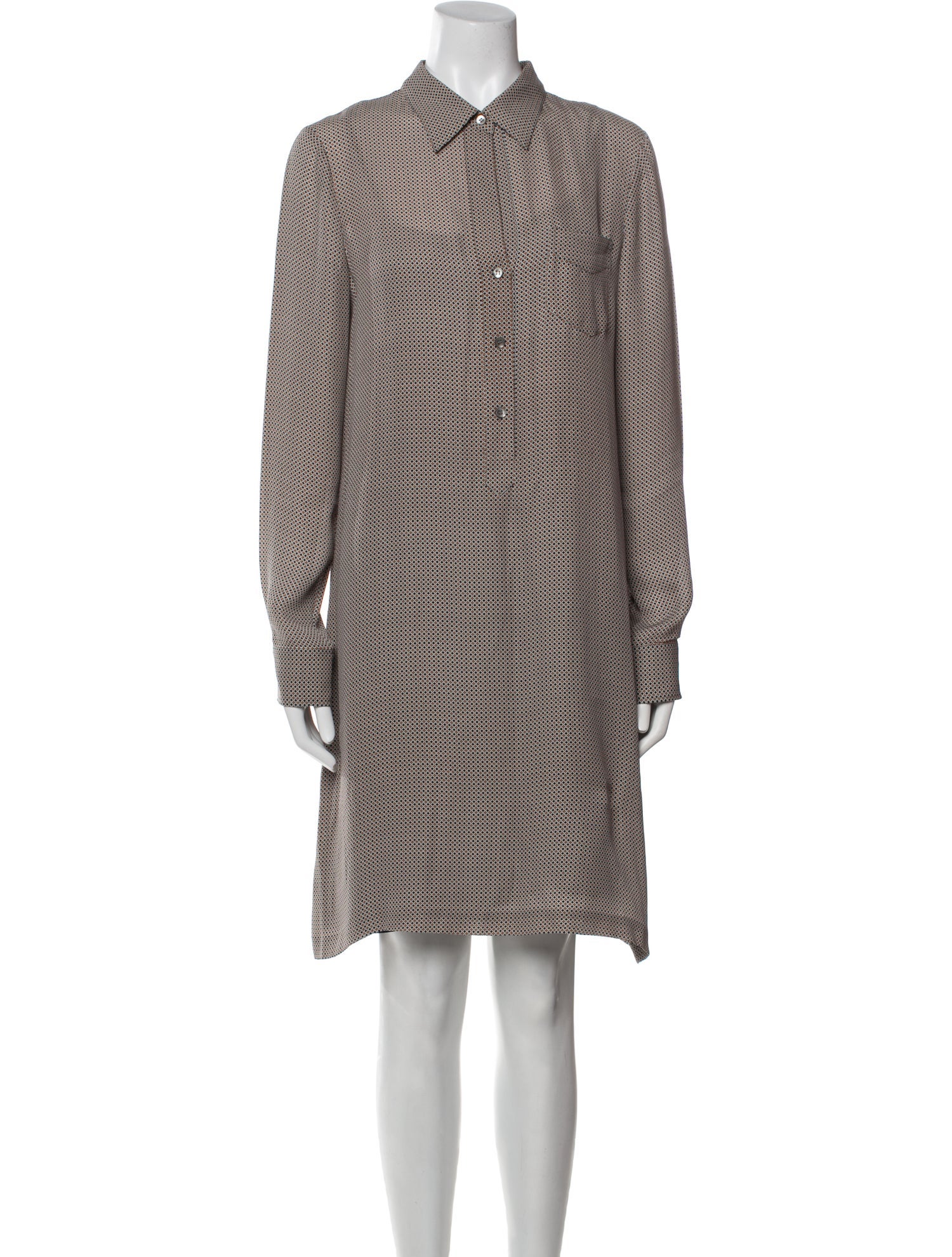 Theory Silk Mini Dress