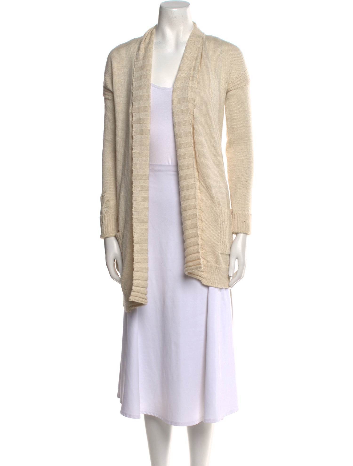 Theory Baby Alpaca Open Front Sweater