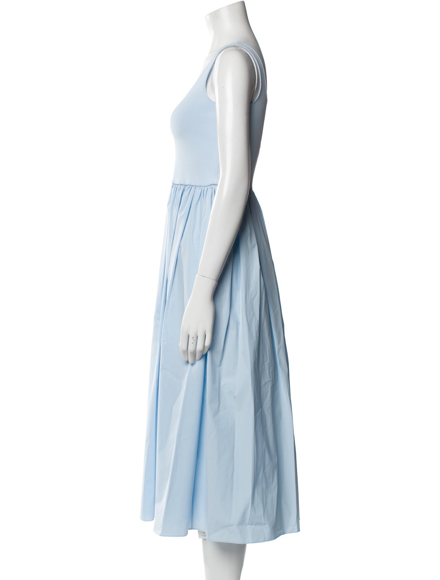 Theory Square Neckline Midi Length Dress w/ Tags