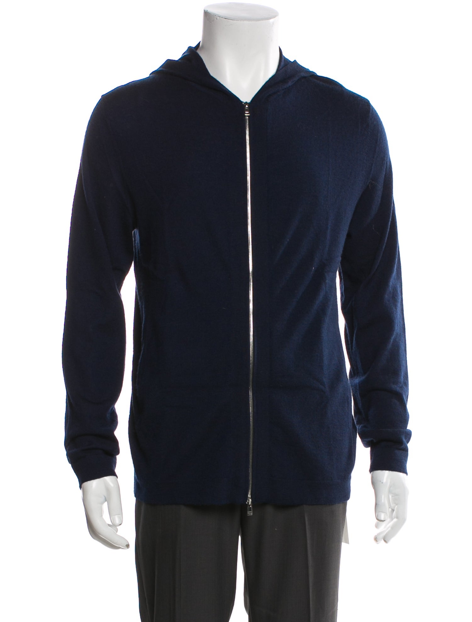 Theory Cashmere Mock Neck Cardigan