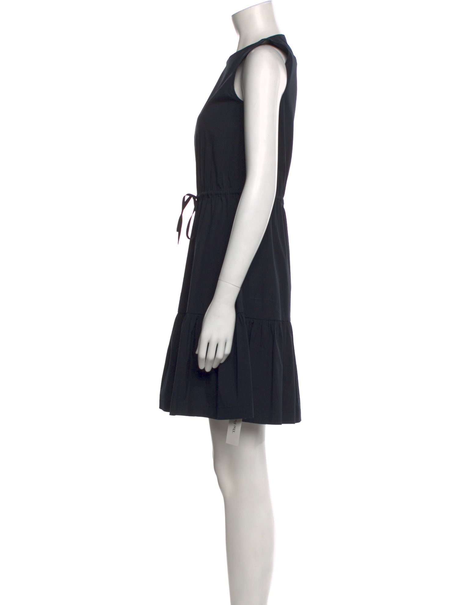 Theory Bateau Neckline Mini Dress