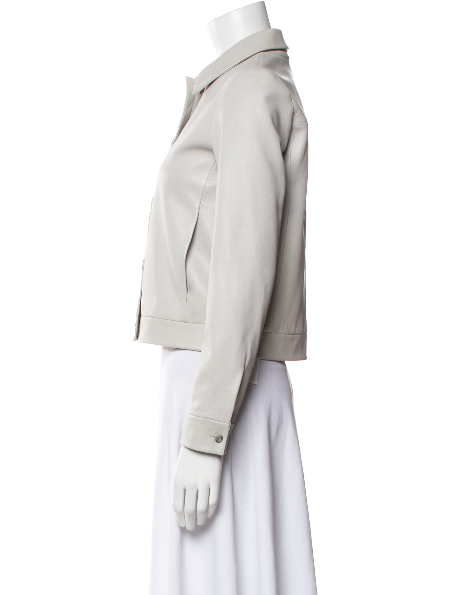 Theory Lamb Leather Utility Jacket