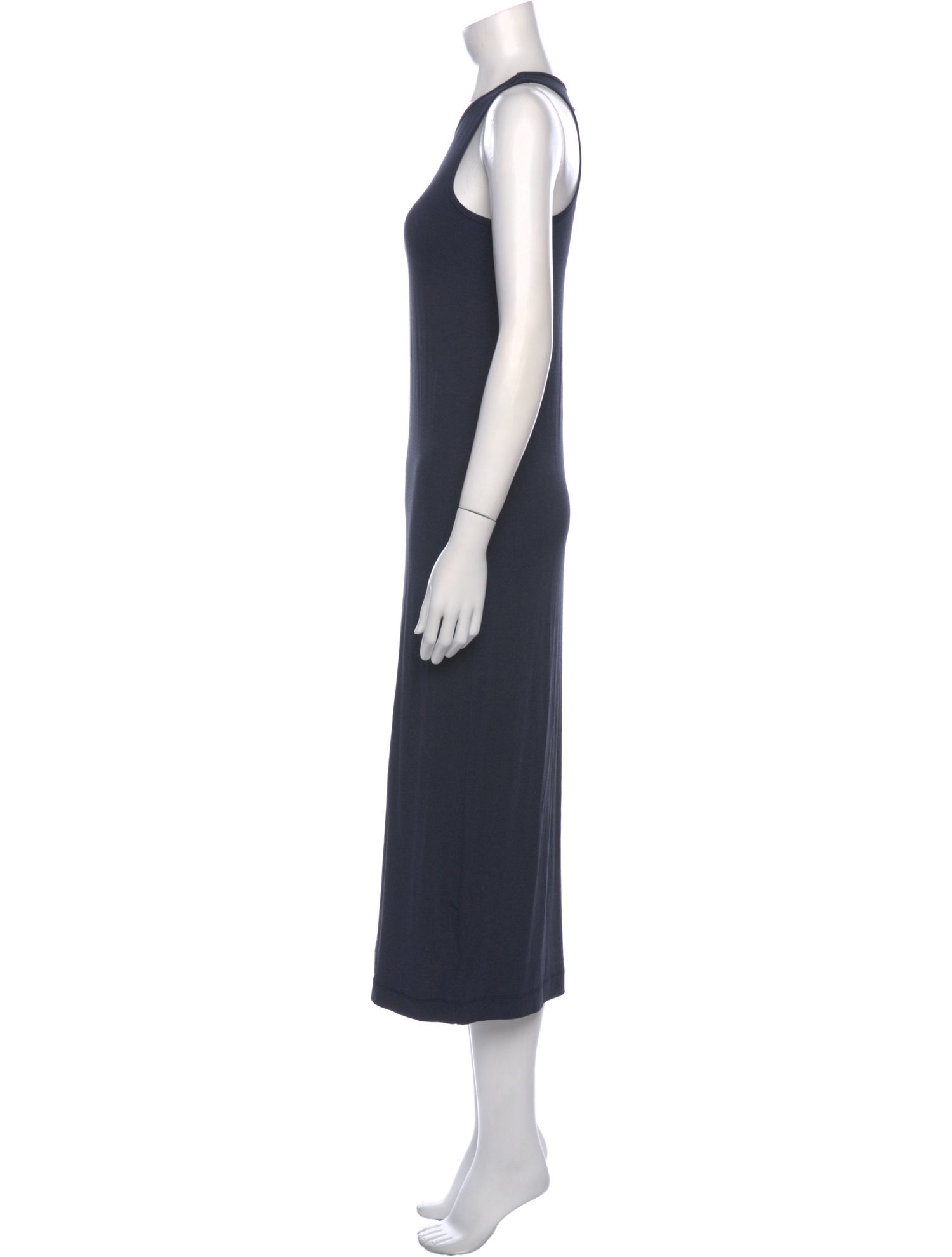 Theory Crew Neck Long Dress