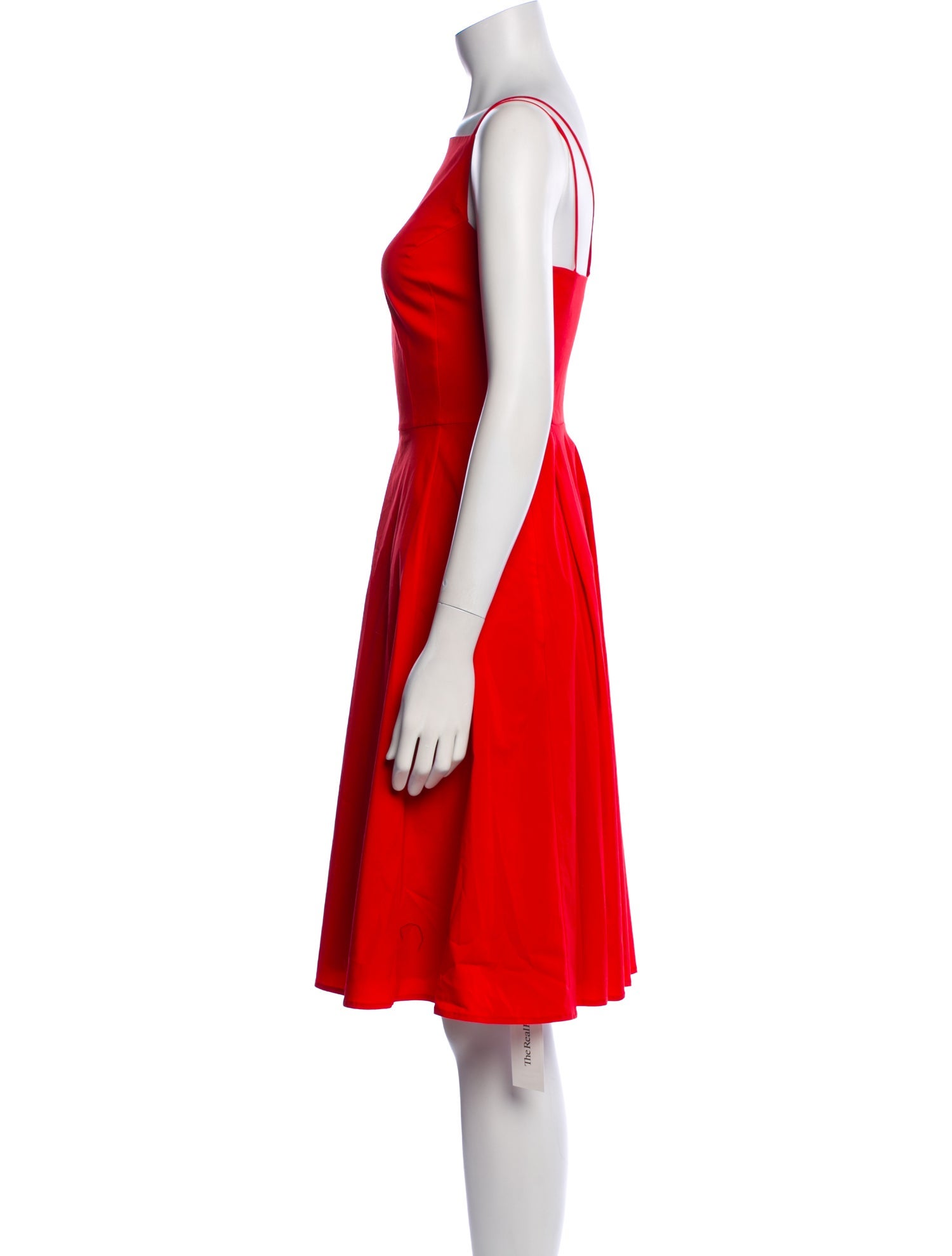Theory Square Neckline Knee-Length Dress