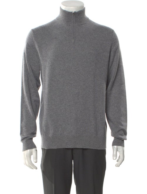 Theory Cashmere Mock Neck Pullover