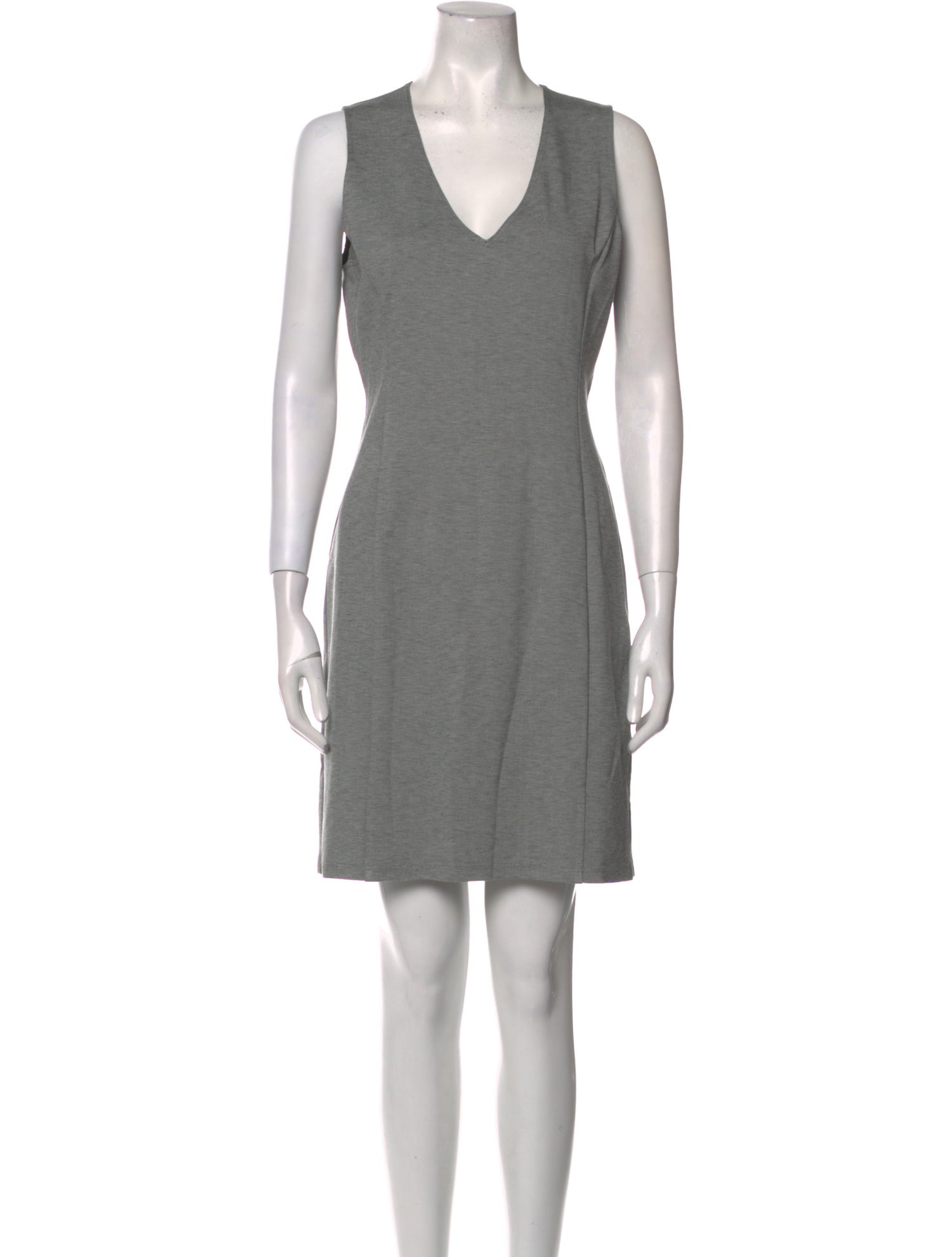 Theory V-Neck Mini Dress