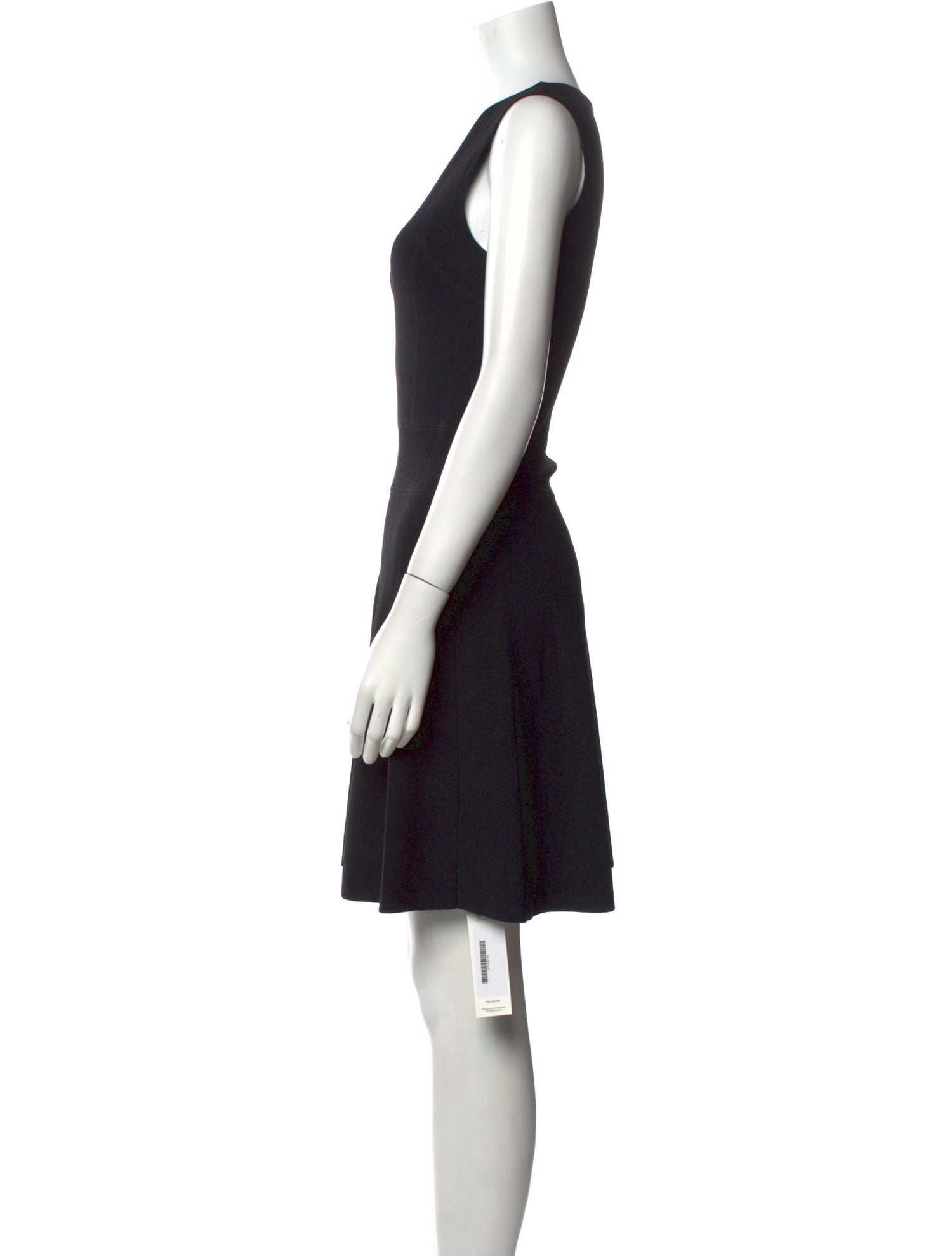 Theory Scoop Neck Mini Dress