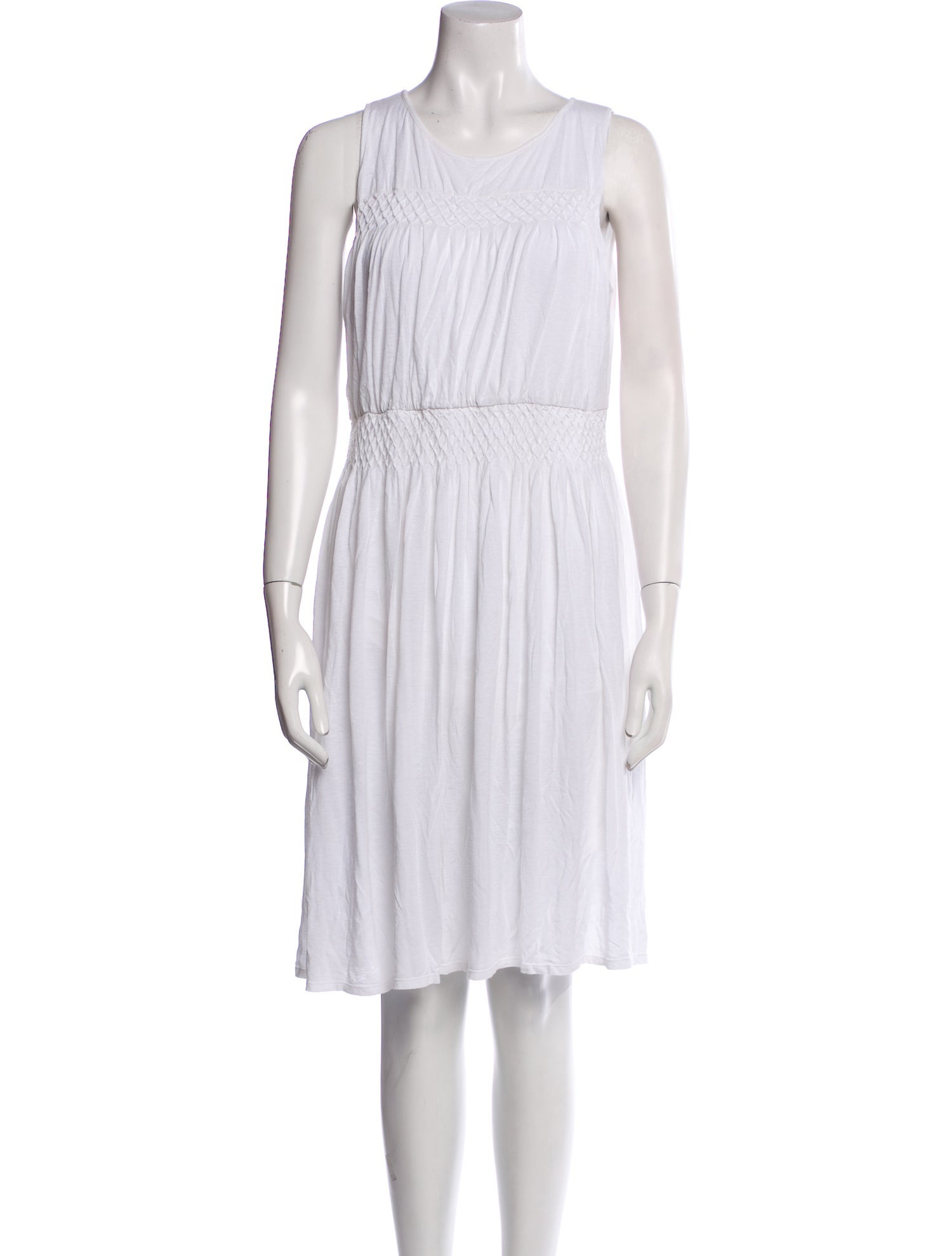 Theory Scoop Neck Mini Dress