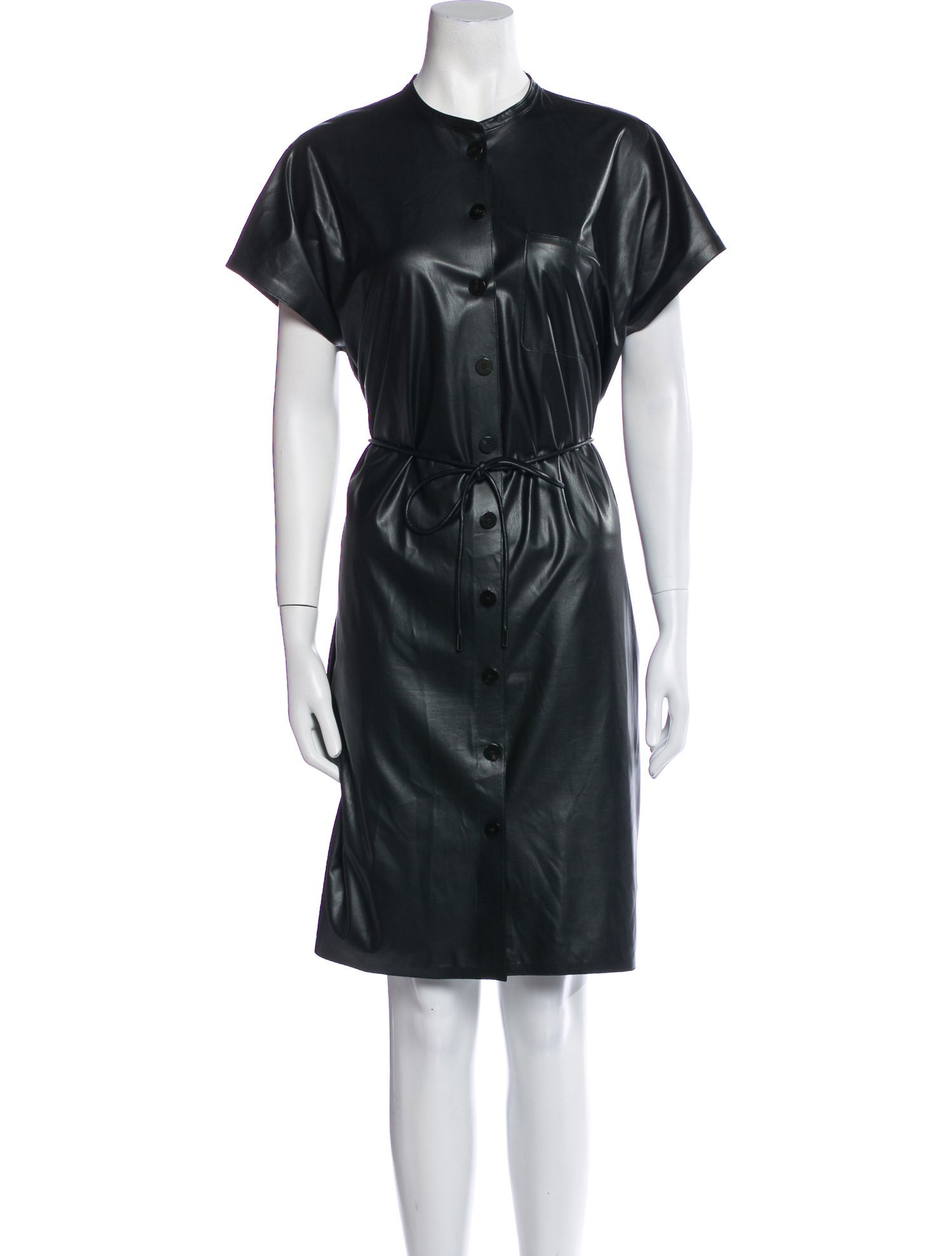 Theory Crew Neck Knee-Length Dress