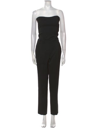 Theory Wool Strapless Jumpsuit