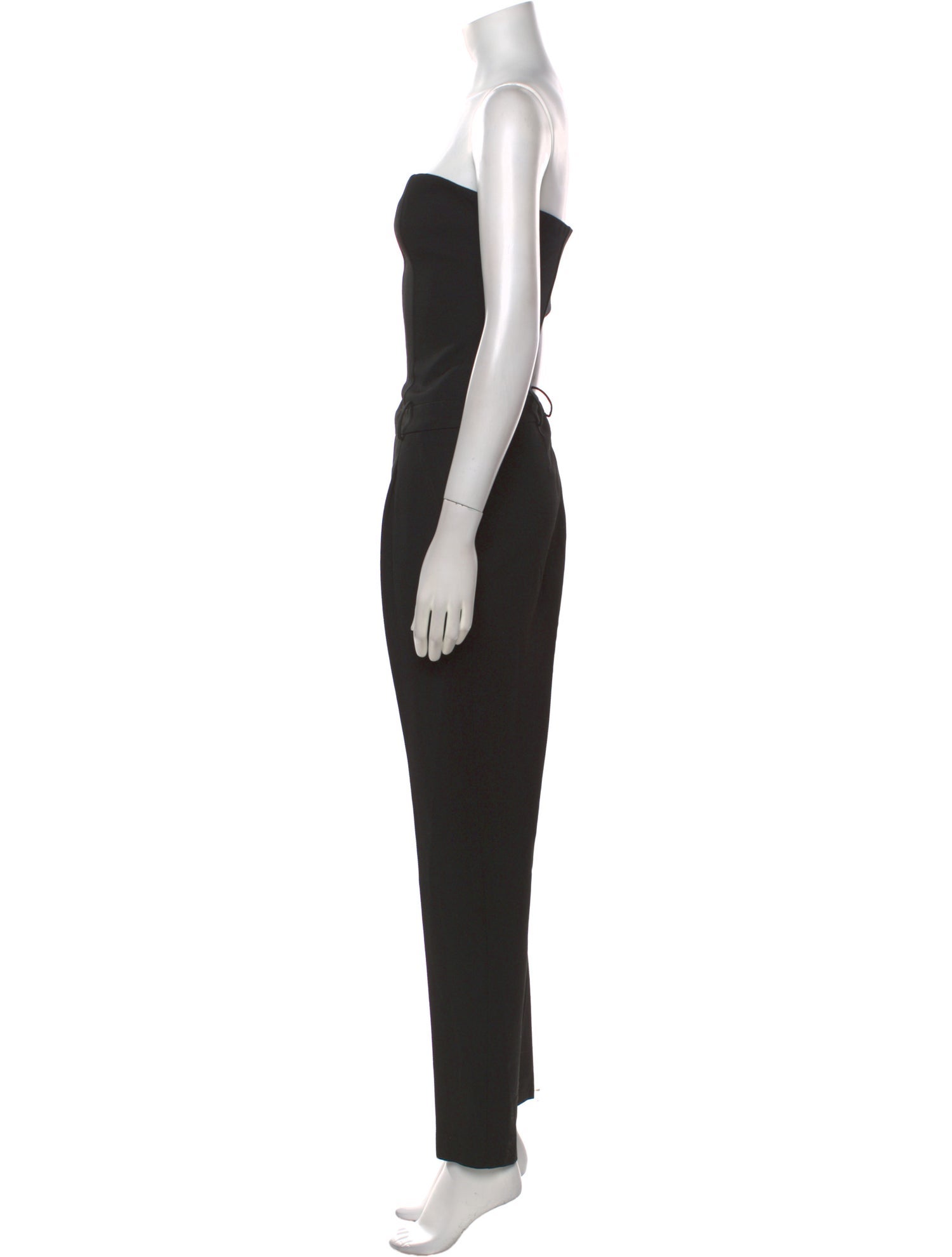 Theory Wool Strapless Jumpsuit