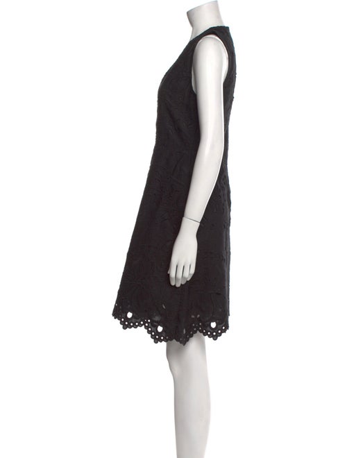 Theory V-Neck Mini Dress