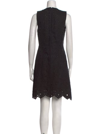 Theory V-Neck Mini Dress