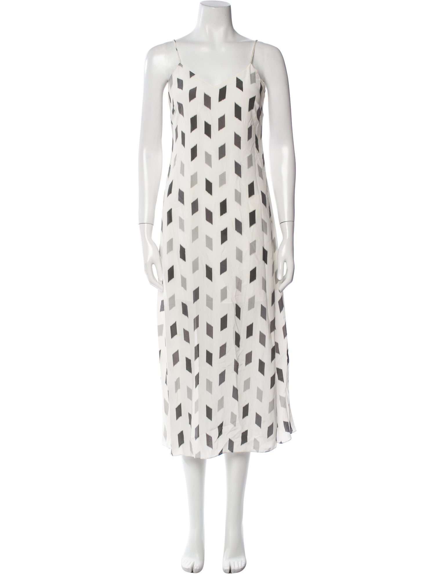 Theory Silk Long Dress