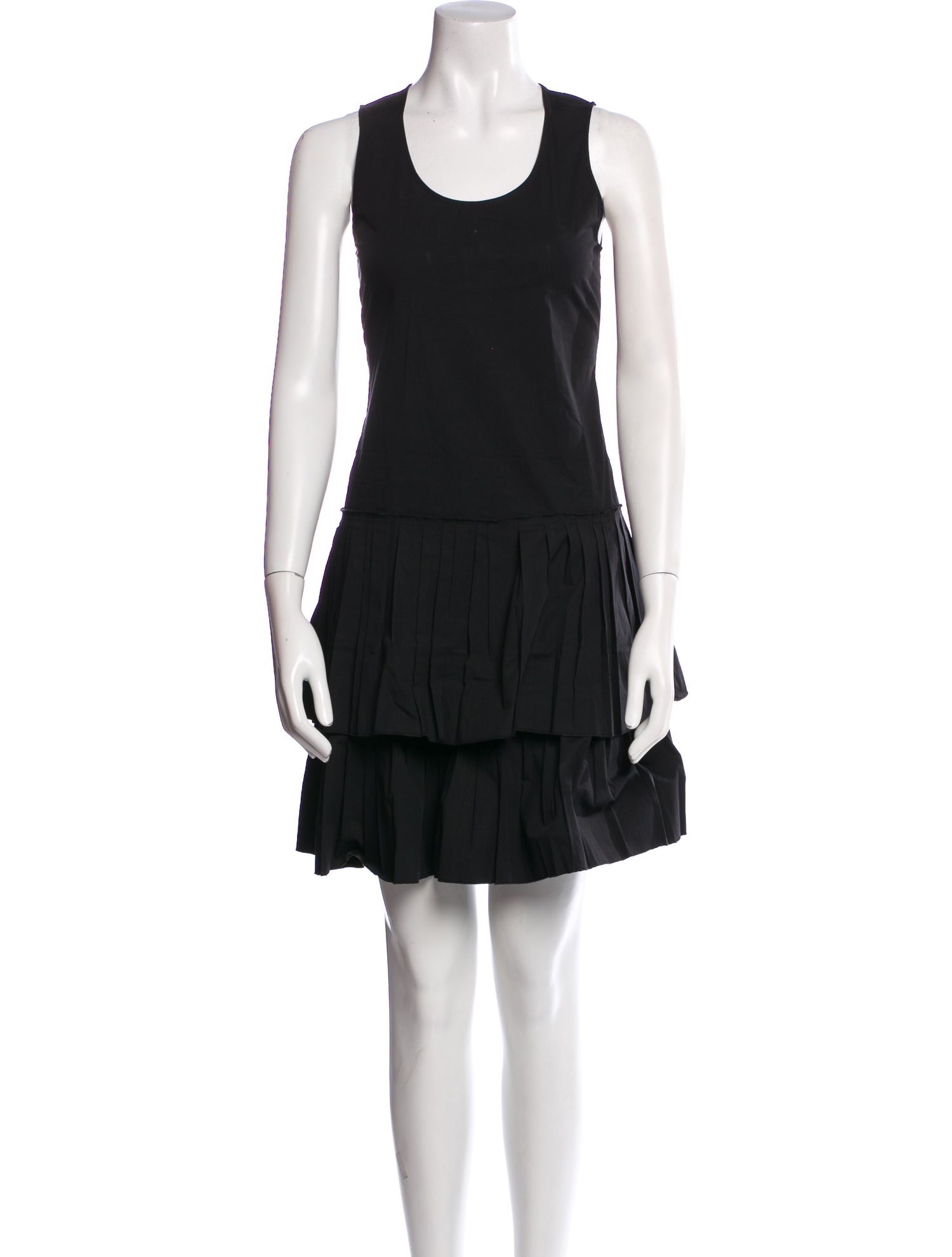 Theory Scoop Neck Mini Dress