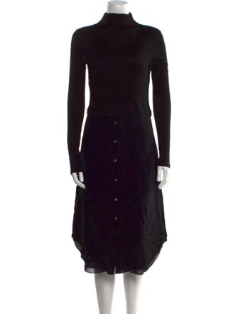 Theory Turtleneck Midi Length Dress