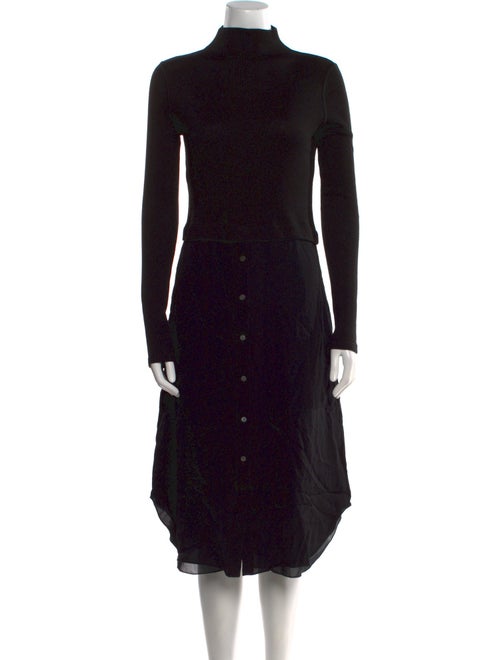Theory Turtleneck Midi Length Dress