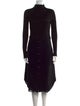 Theory Turtleneck Midi Length Dress