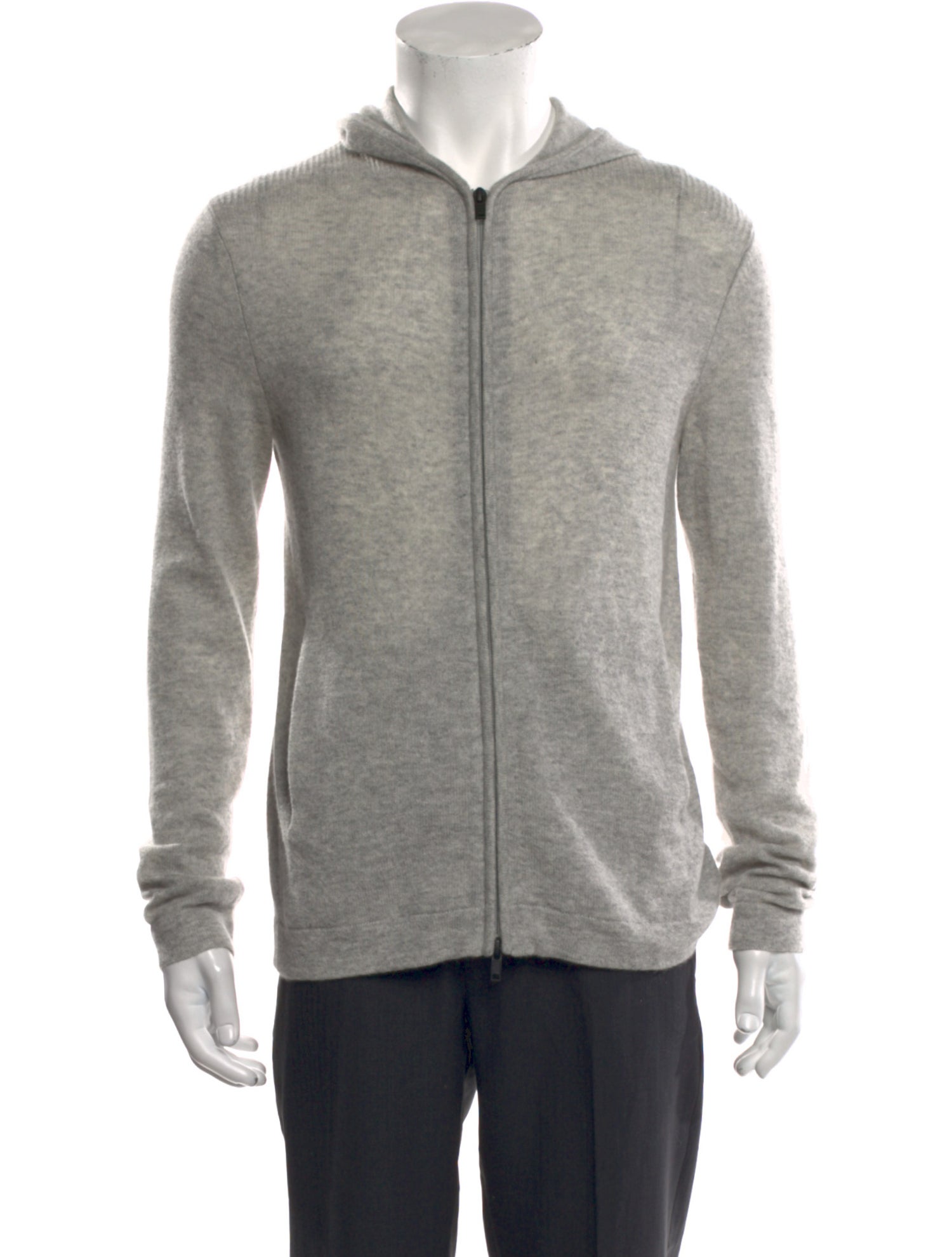 Theory Cashmere Mock Neck Cardigan w/ Tags