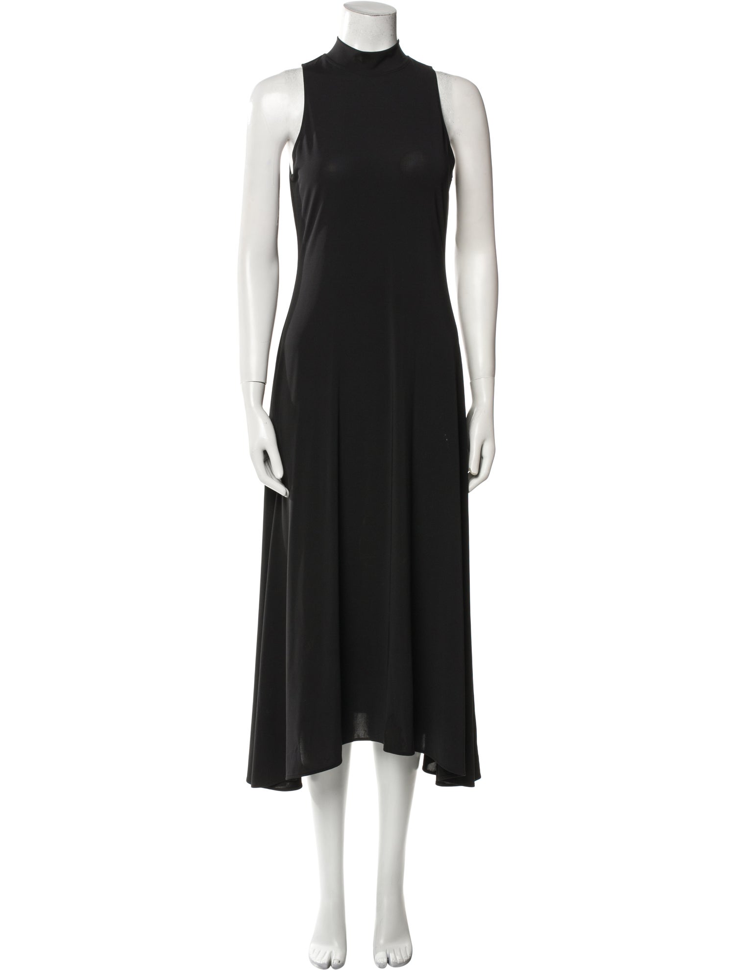Theory Mock Neck Long Dress